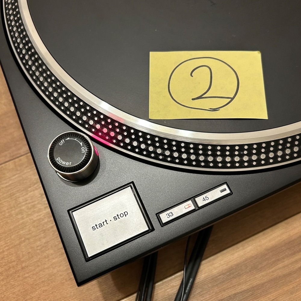 Technics SL-1200MK5 DJ Record Player Turntable System Pair Set FullyFunction