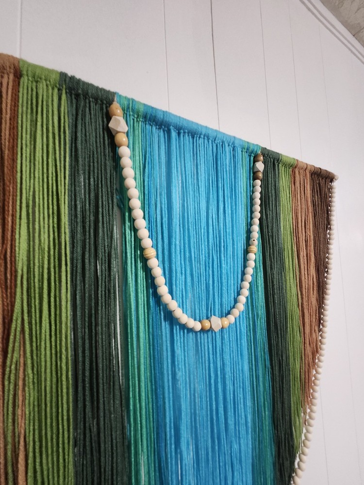 BOHO Yarn Wall Art 32x32 Inches