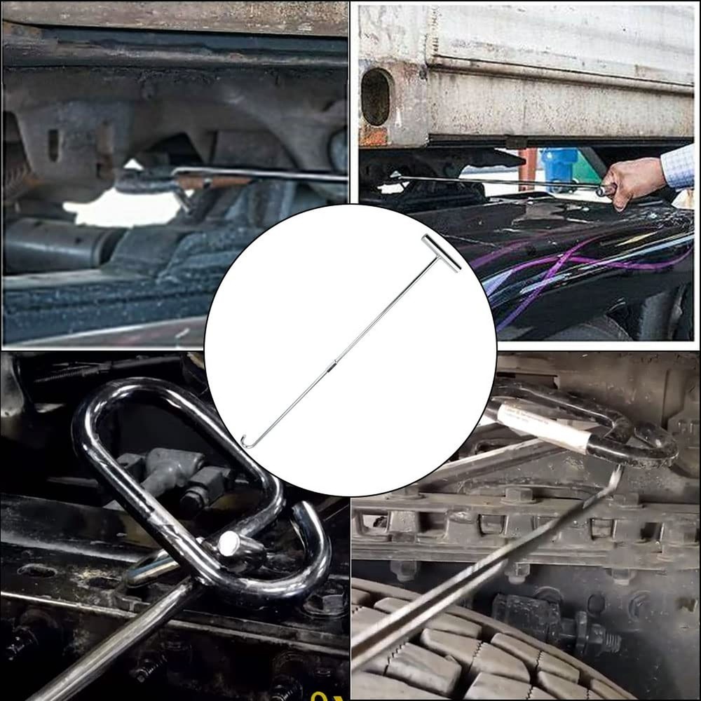 5th Wheel Pin Puller 32" Solid Steel with Chrome Plating Heavy Duty - 2pack 2