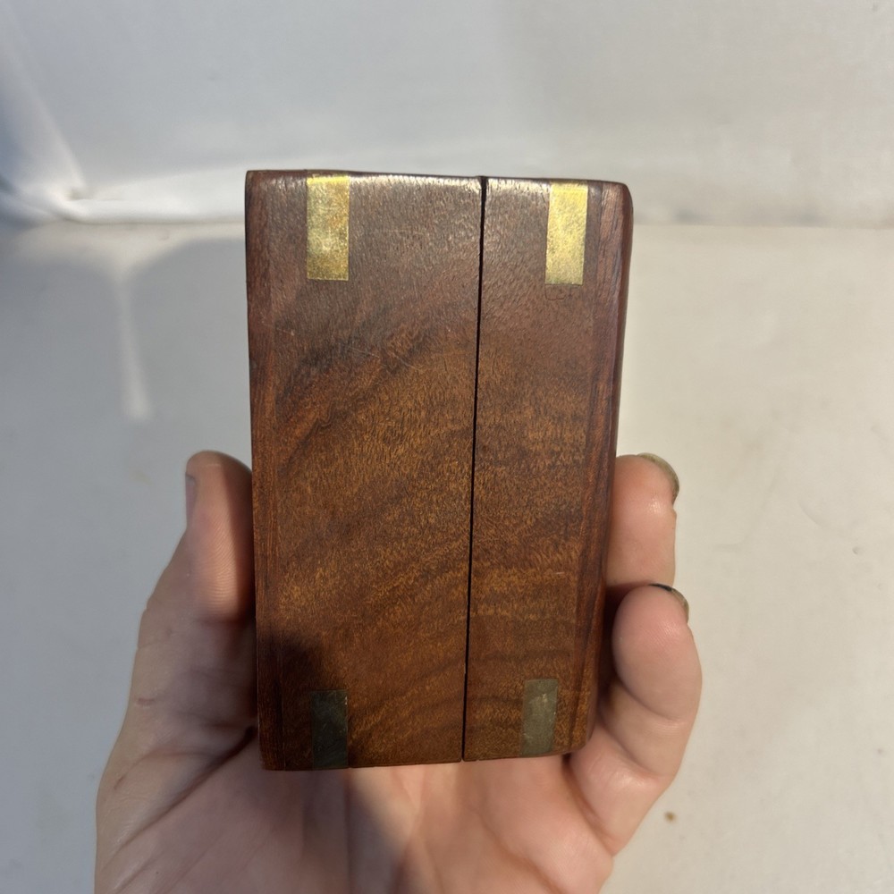 Vintage Solid Brass Compass Natural Sine Nautical