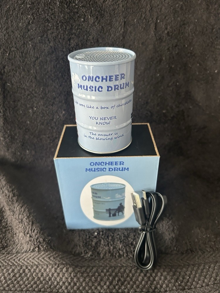 Oncheer oil drum wireless bluetooth speaker