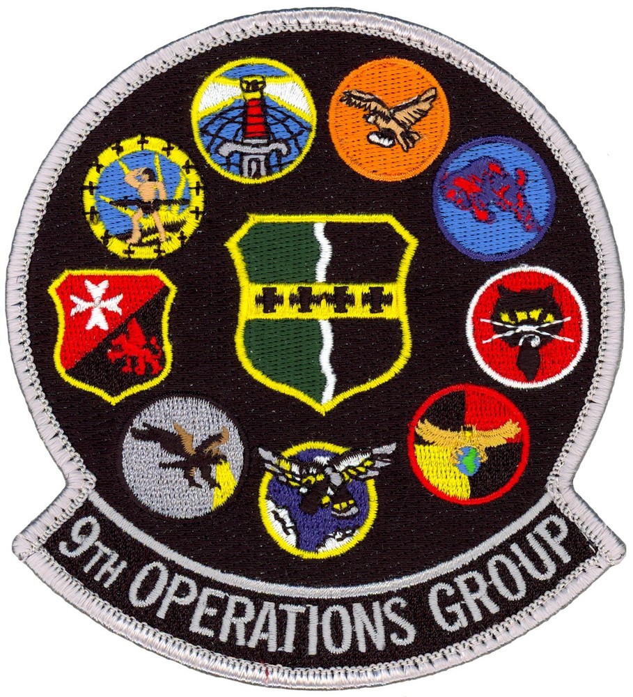 USAF 9th OPERATIONS GROUP GAGGLE PATCH