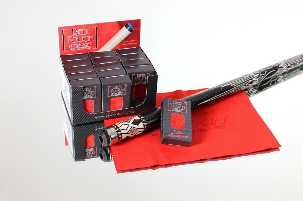 LONGONI Red Touch Ultra Soft Microfiber Cloth