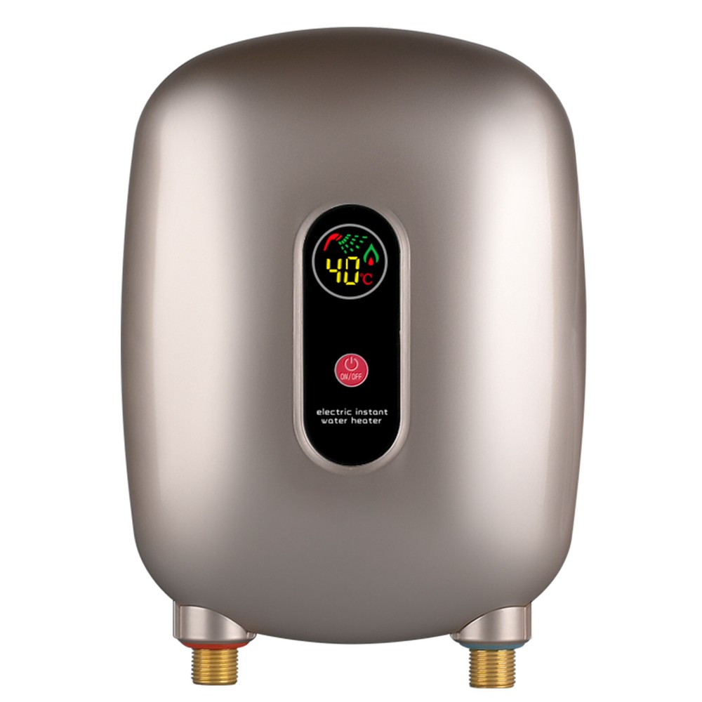 Electric Water Heater Waterproof Hot Water Quick Heating Heater 3000w