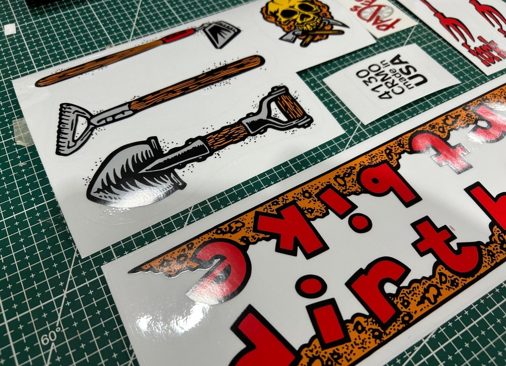 S&M Bikes sticker decals