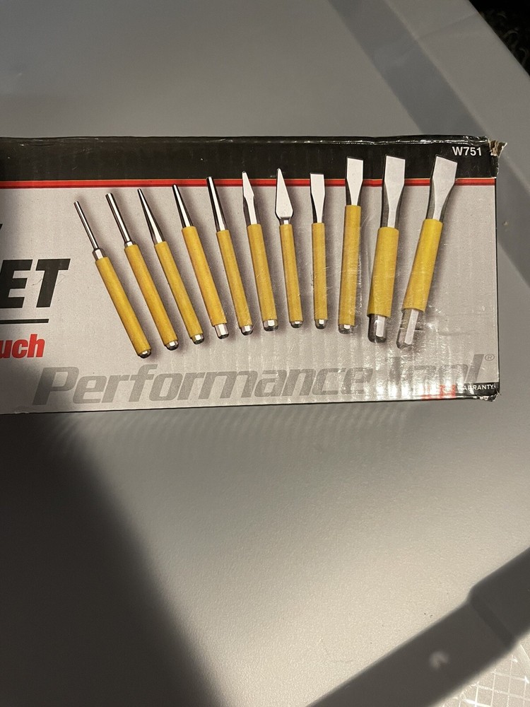 Performance Tool 12-Piece Chisel And Punch Set Home Improvement W751