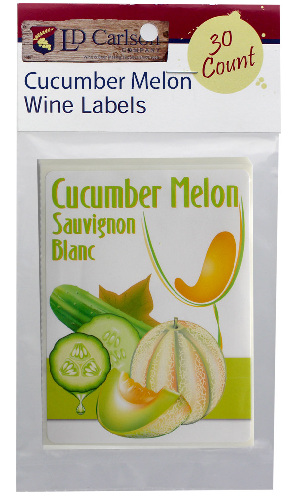 Cucumber Melon Mist Wine Labels