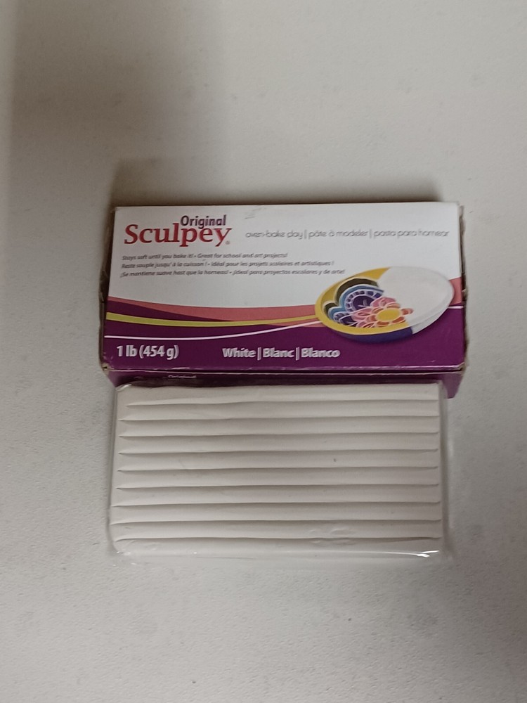 Sculpey Polymer Clay 1 Lb. White