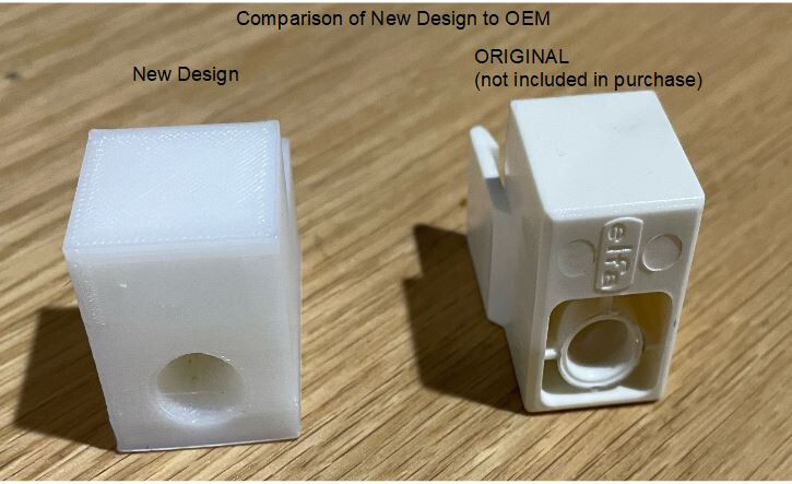 elfa caster wheel mount clip