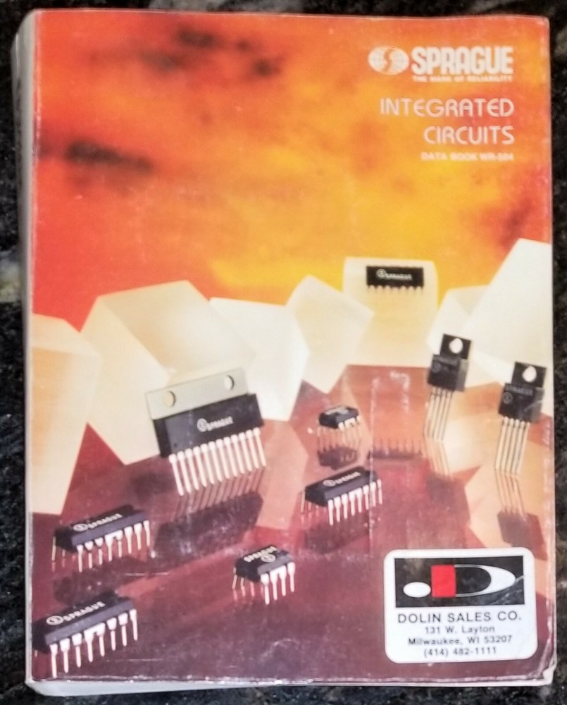 USED 1987 Sprague Integrated Circuit Data Book