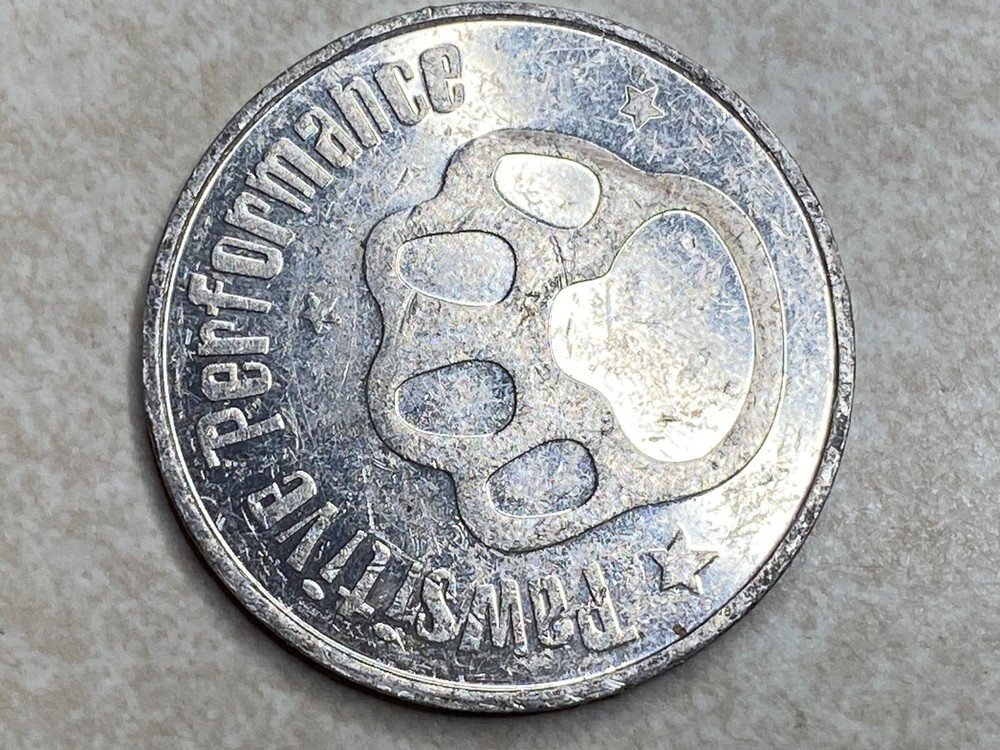 Pawsitive Performance Amusement Arcade trade Token T5637
