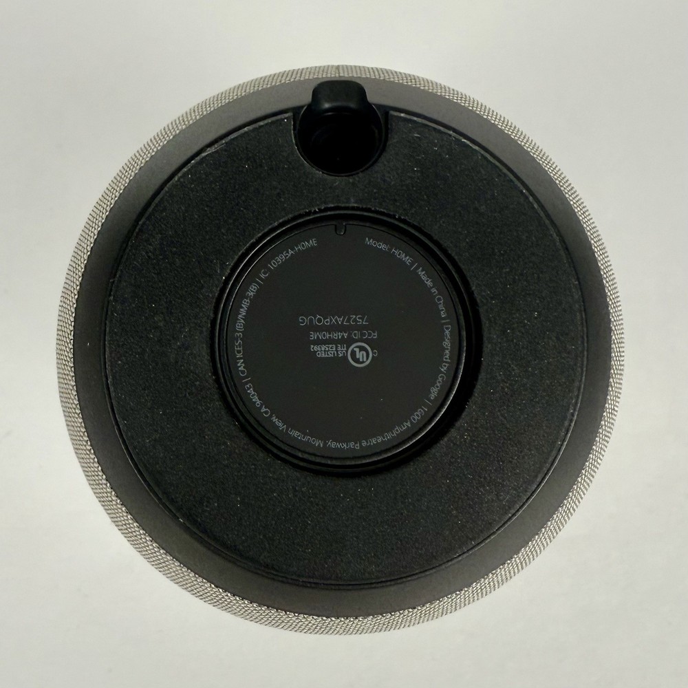 Google Home - Smart Speaker & Google Assistant Light Grey & White/Slate