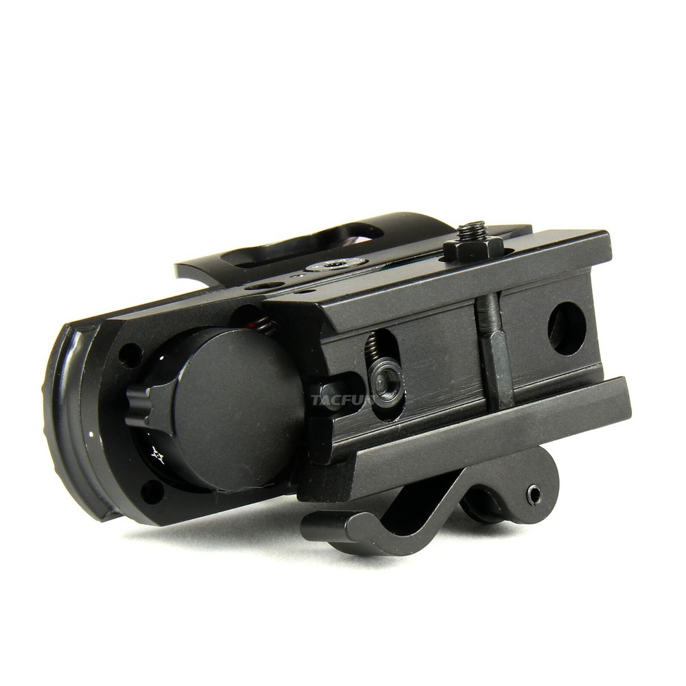 Compact Red Green 4 R Adjustable Dot Reflex Sight Weaver Quick Release Mount