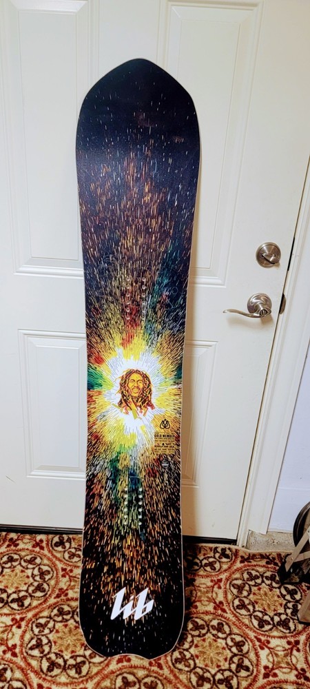 Lib Tech 157cm Gold Member Snowboard 2 Runs ridden