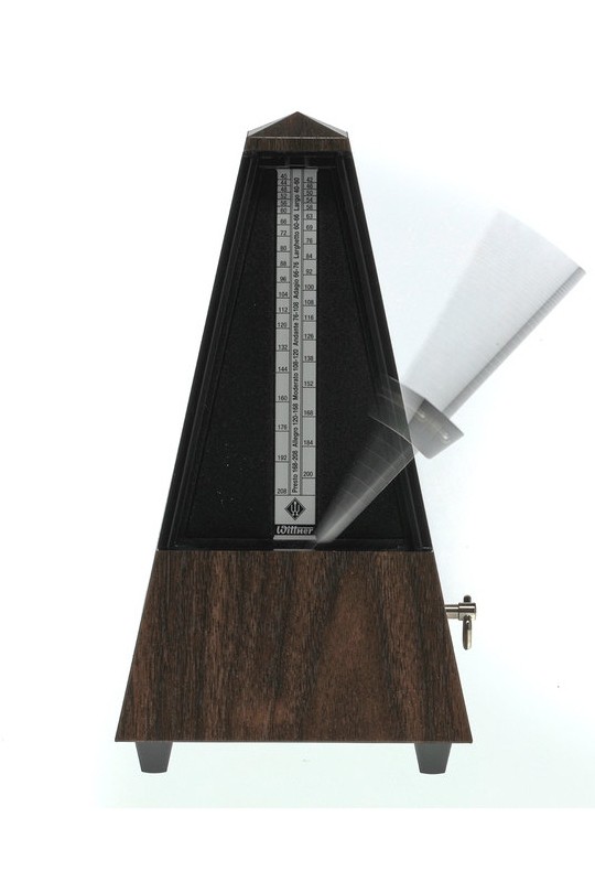 WITTNER METRONOME PYRAMID SHAPE 845131W WALNUT