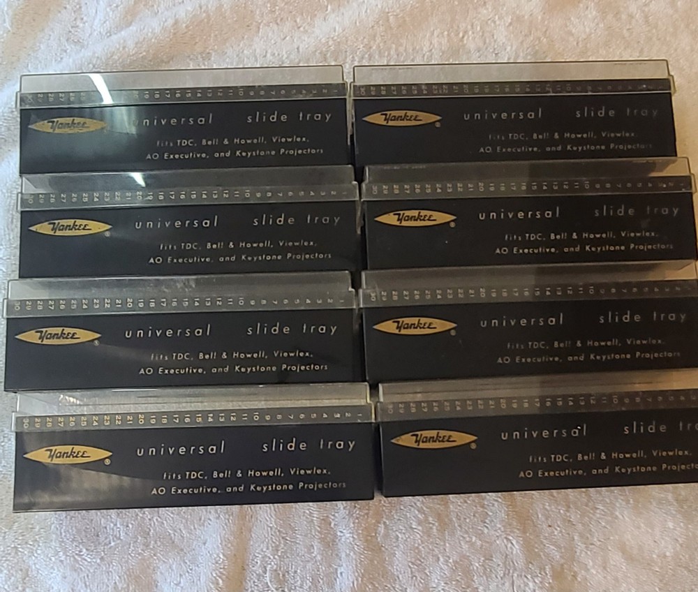 8 Plastic Yankee 30 Slide Treys