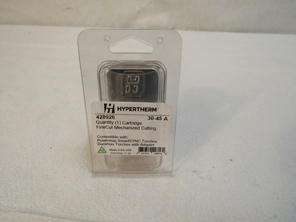Hypertherm 428926 FineCut Cutting SmartSYNC Torches with Adapter 30-45A