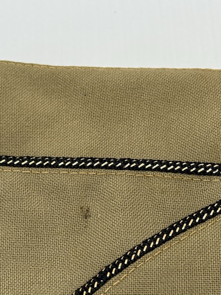 WW2 Khaki Officer Garrison Cap with Insignia - READ DESCRIPTION