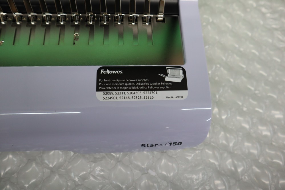 Fellowes 5006501 Binding Machine Star Comb - Gray