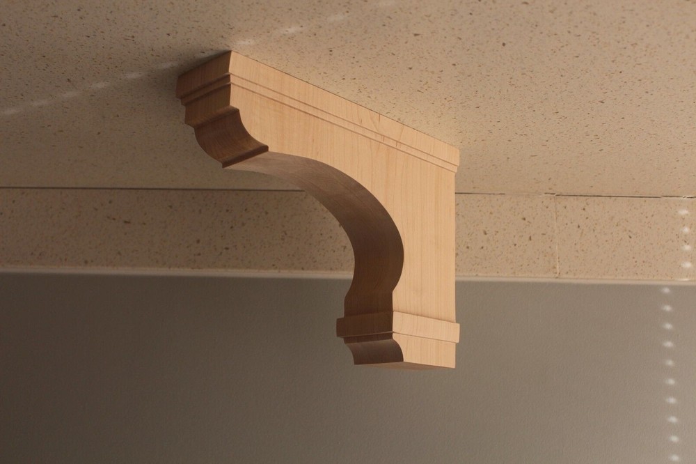 Unfinished Hard Maple Corbels (Country/Modern style)- Multiple Use