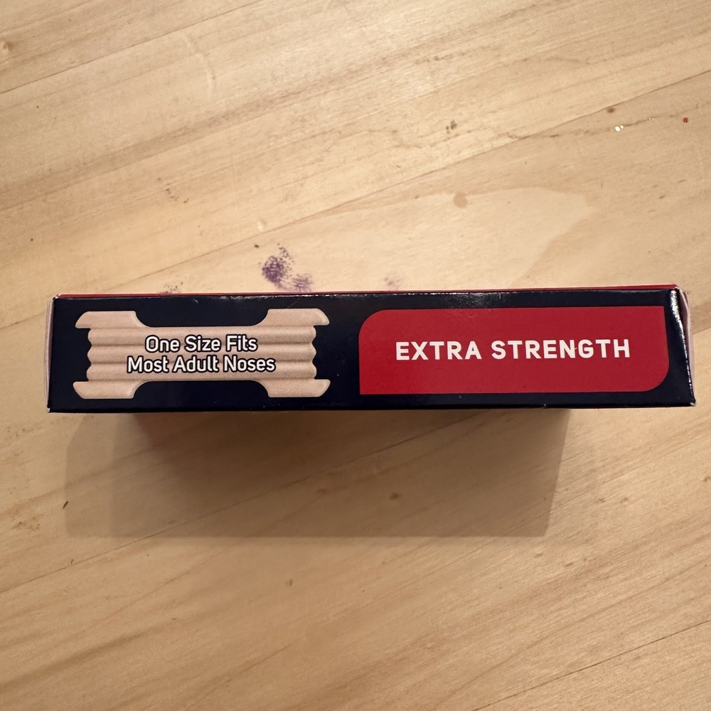 Breathe Right Nasal Strips Trial Pack, 8 Tan Strips NEW