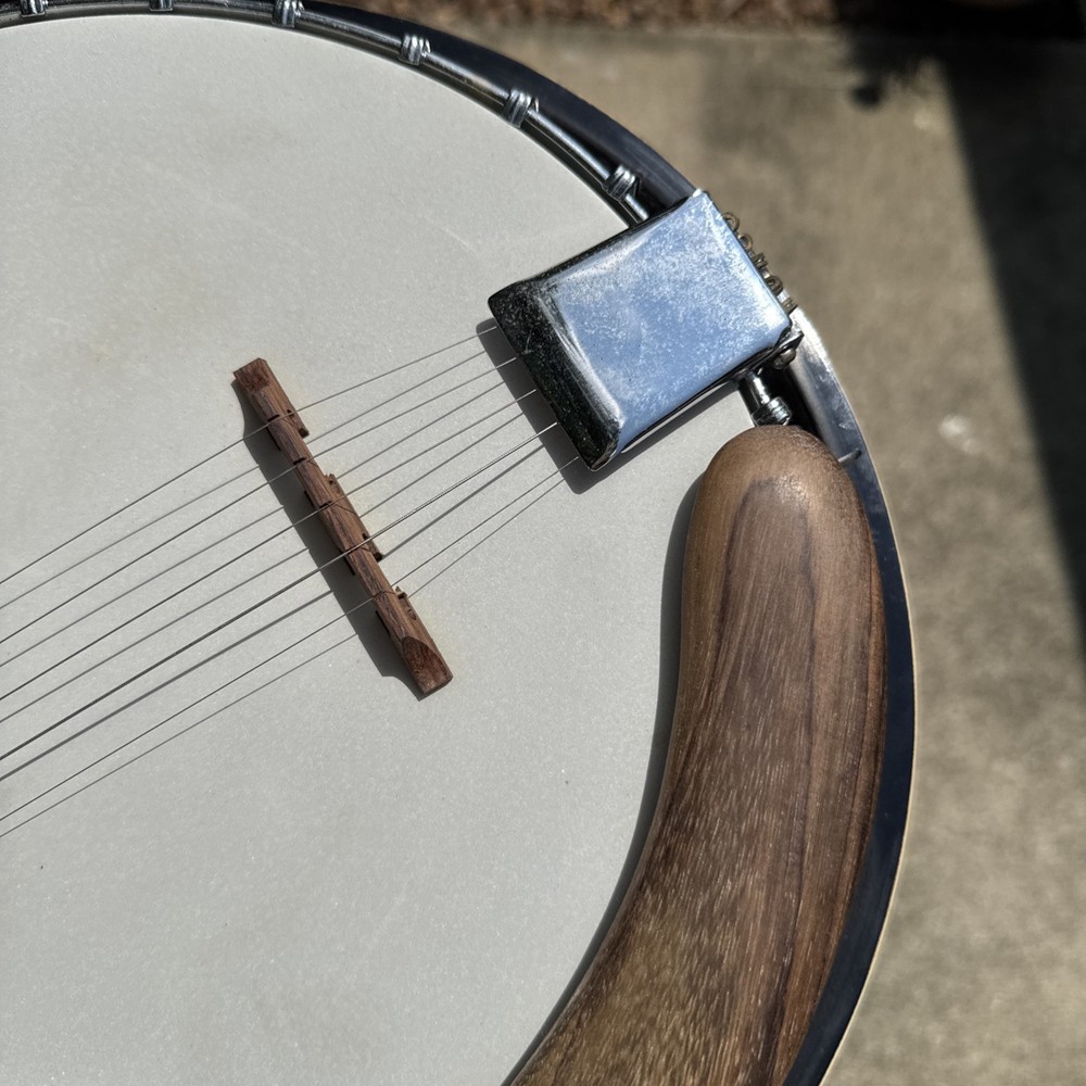 1970s Eagle Model 408 5-String Banjo w/ Case & Paperwork Remo Head