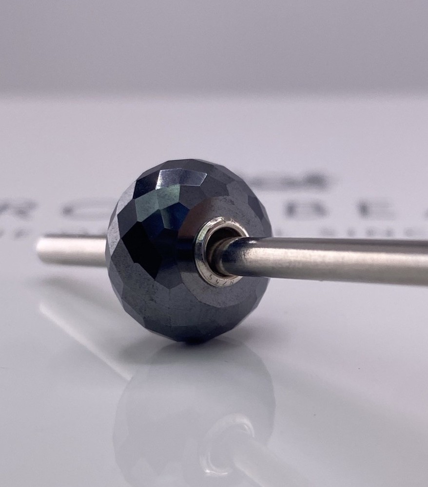 Trollbeads Steel Hematite Bead