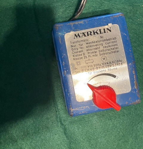 Vintage Marklin Transformer 1960's - Untested