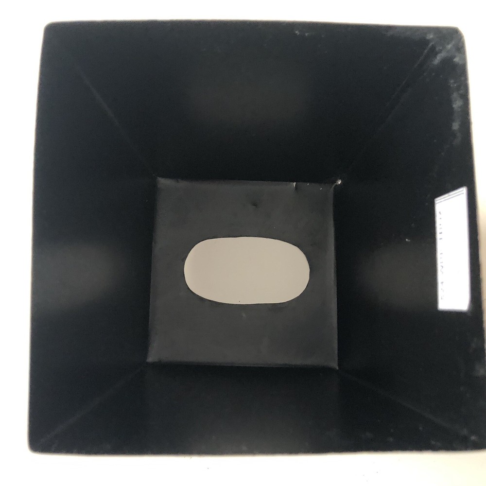 Jaye's Studio Tissue Box Cover Black and White Scribbles