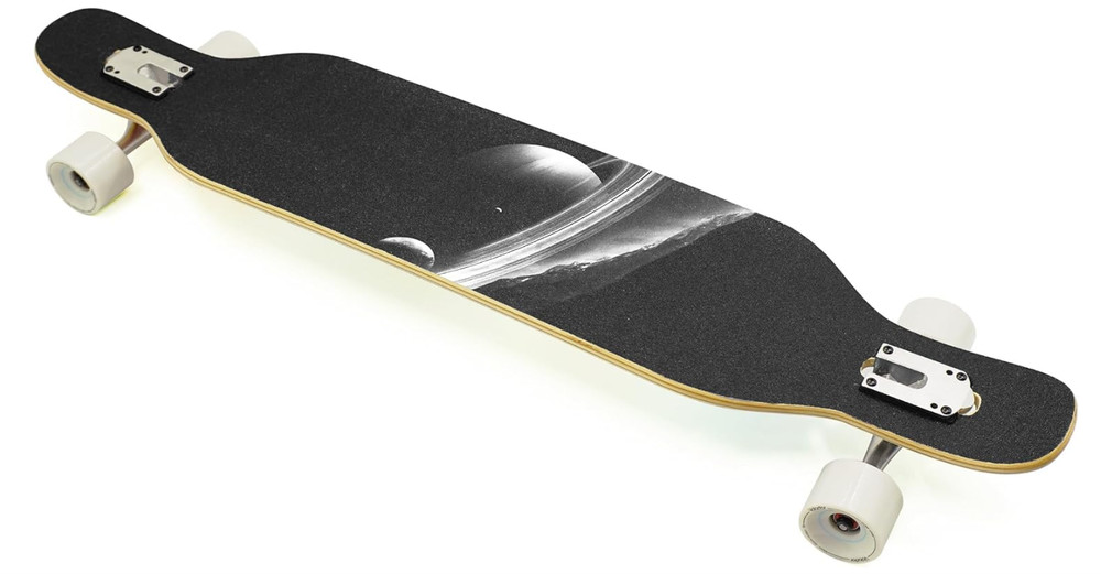 Freeride Longboard Cruiser | Maple Wood Deck| Drop Through Longboard Complete