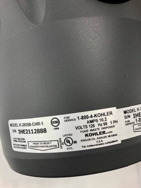 Reckon 1 HP Continuous Feed Garbage Disposal – Powerful & Quiet