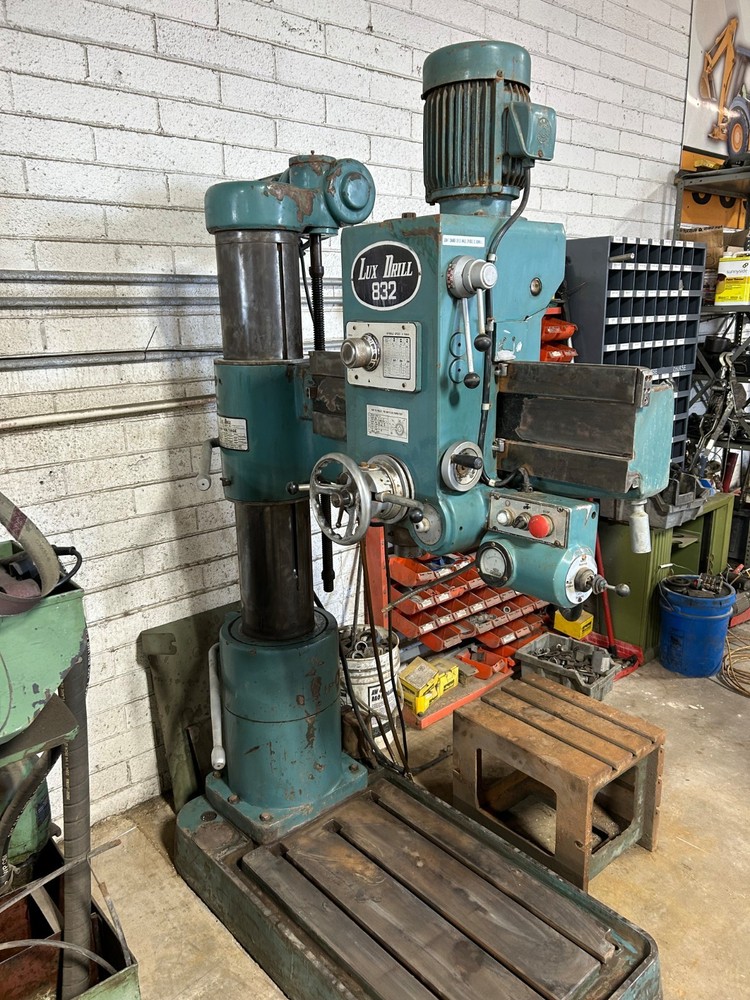 Lux Drill 832 Radial Drill Press