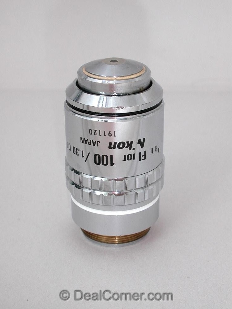 Nikon CFN Plan Fluor 100x Oil Microscope Objective