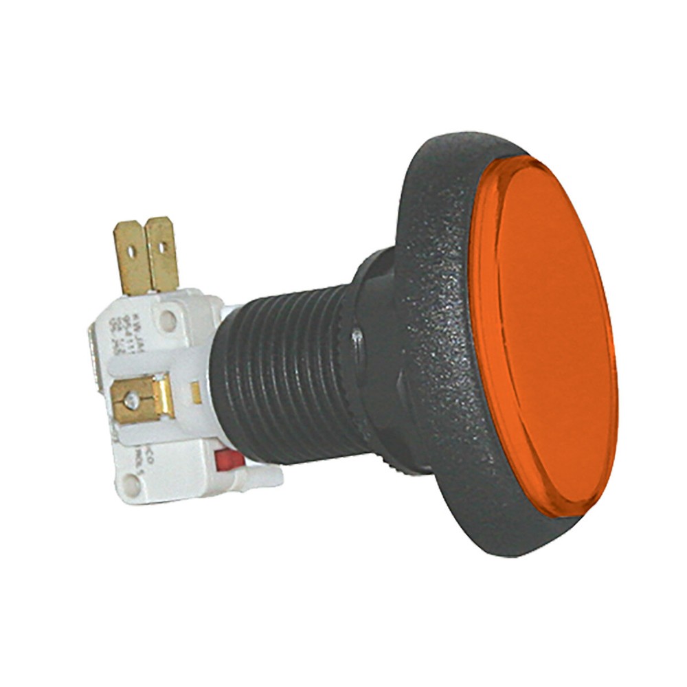 Pushbutton Elliptical Large Illuminated with Microswitch - 75-6004