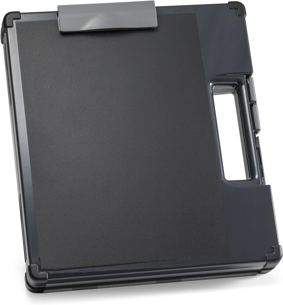 Versatile Dual-Sided Clipboard Storage for A4 & Letter Sizes - Durable Plastic