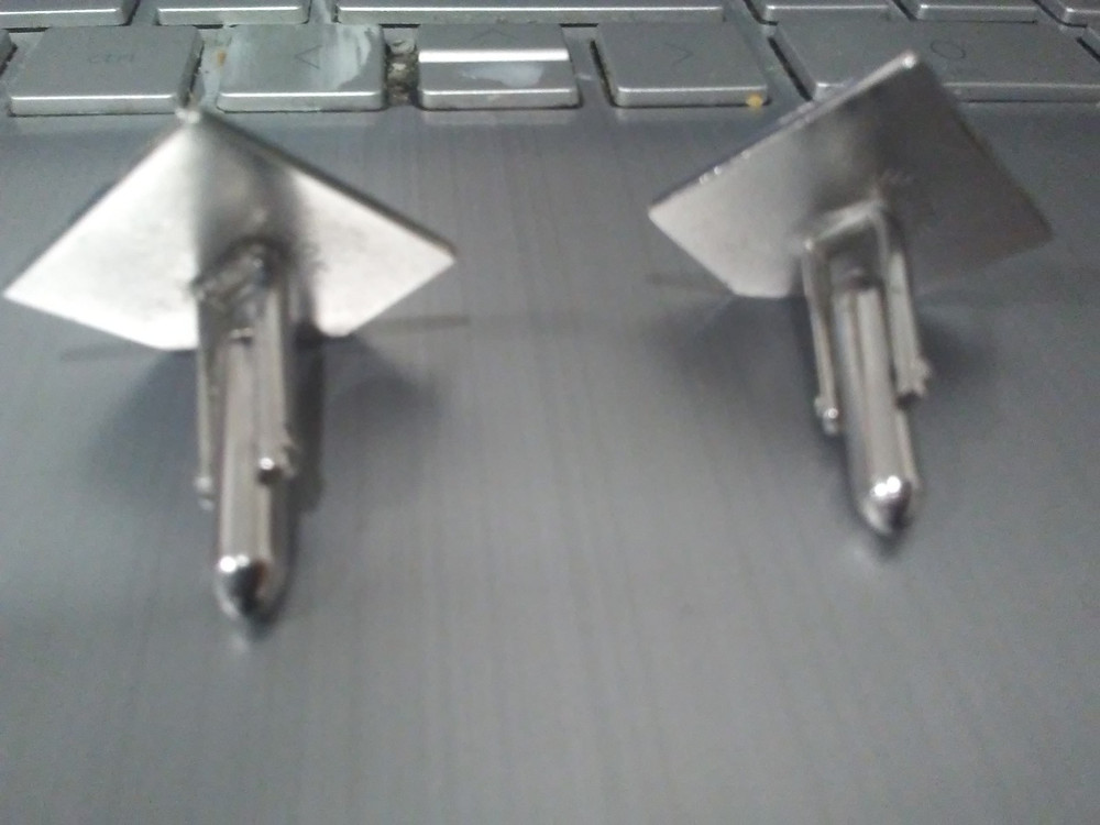 Vintage SWANK Diamond Shaped Cufflinks