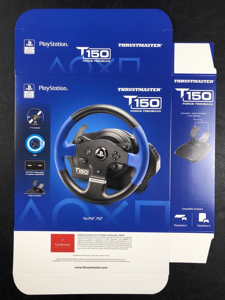 Thrustmaster PlayStation T150 & T.Flight Hotas - Store Use Display Boxes Only
