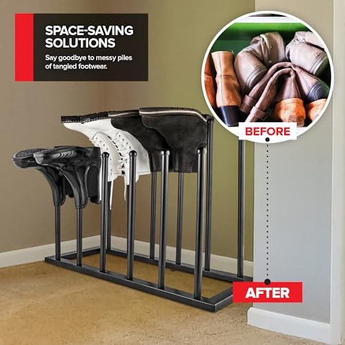 Boot Rack, Boot Storage, Boot Organizer, Boot Rack Organizer Tall Boots, Boot