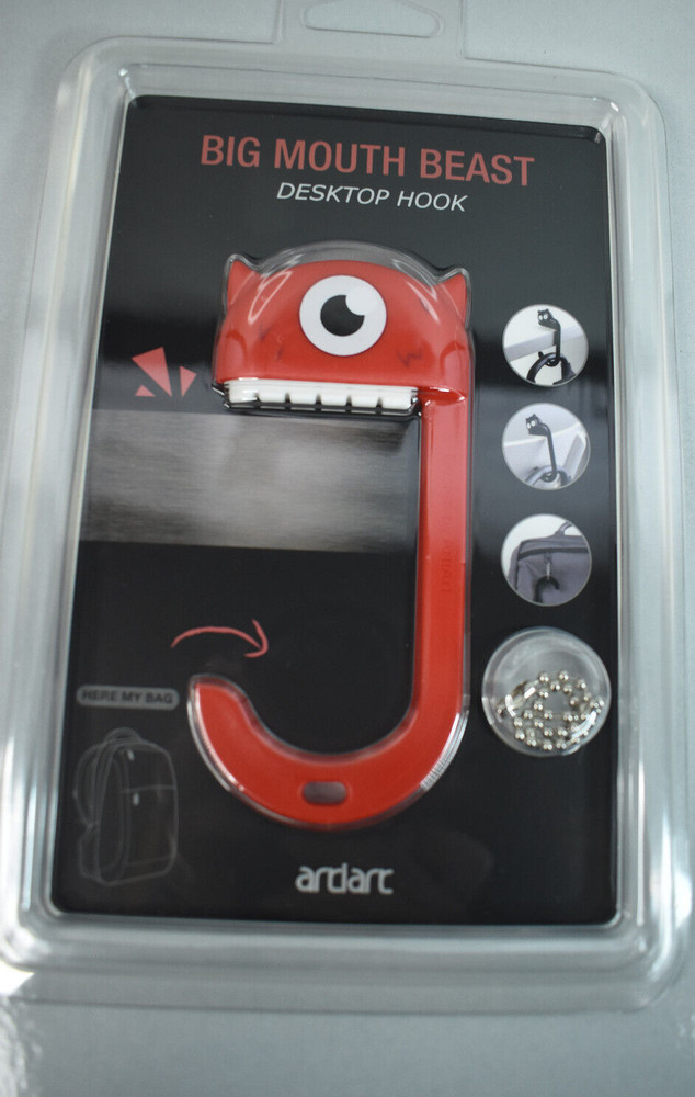 Big Mouth Beast Desktop Hook Red  - NEW