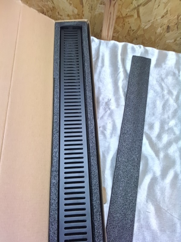 Vigo VG07002MB 24" Linear Shower Drain - Matte Black