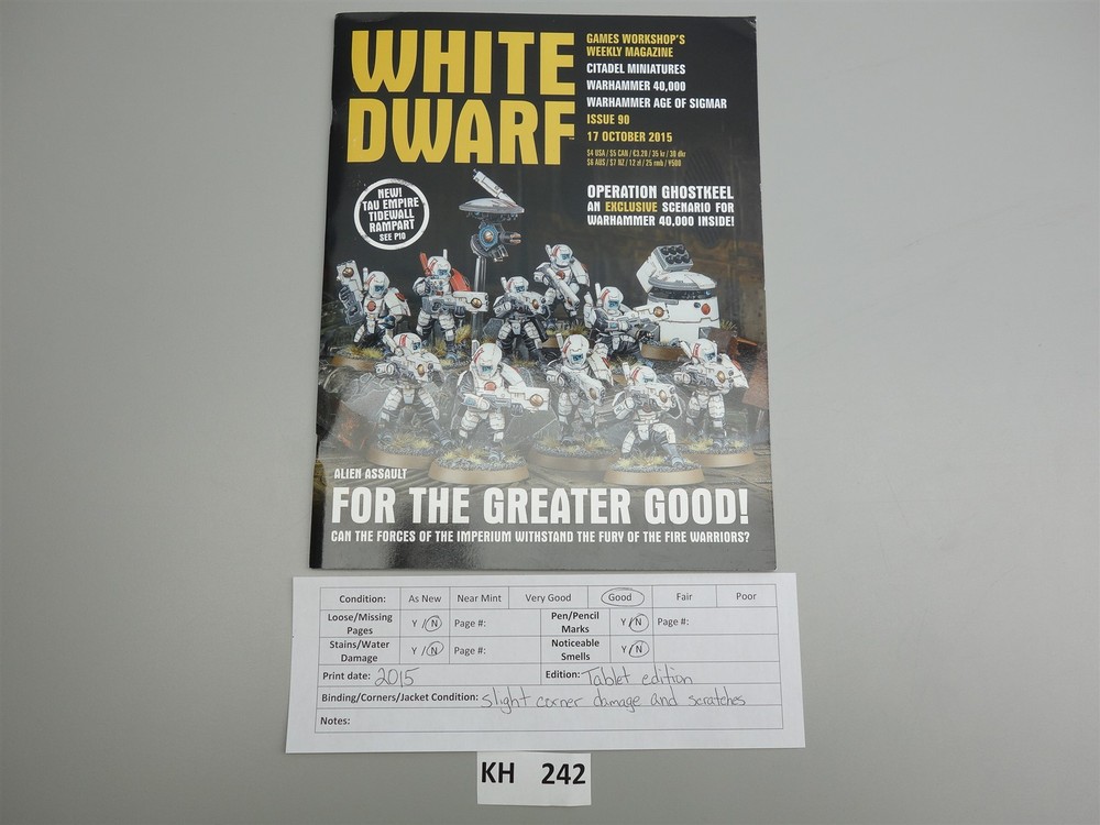 White Dwarf: Issue 90 - 17 October 2015 (Games Workshop)