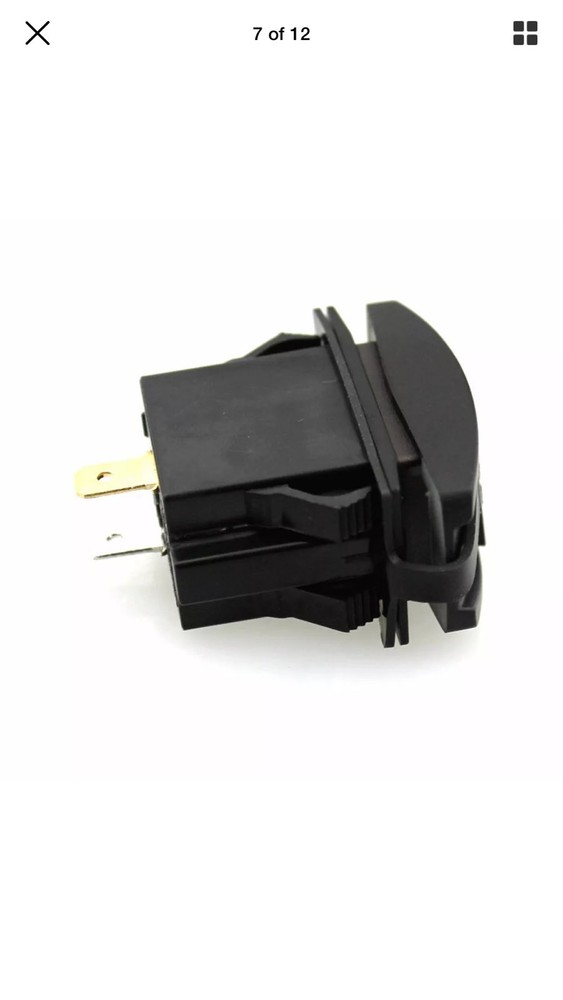 Lighted Rocker Switch Usb Plug -12v / 24v Panel Toggle Fits Military HUMVEE