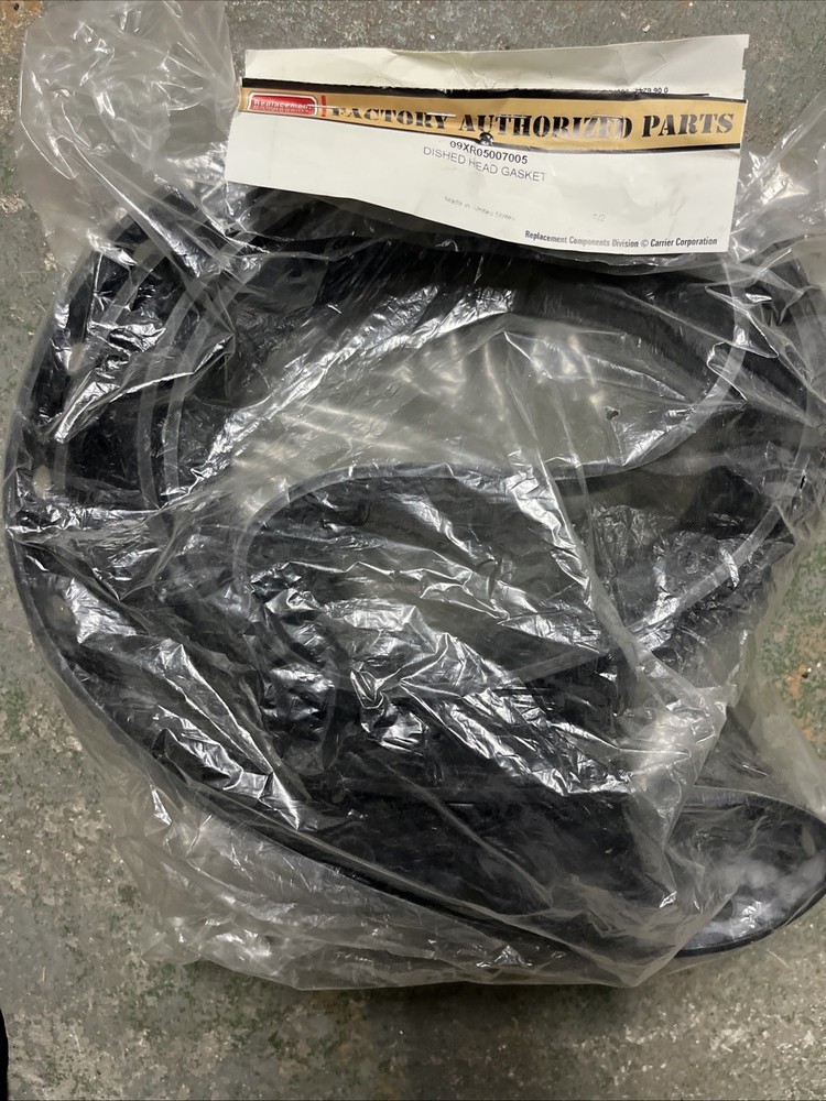Carrier Chiller Dished Head Gasket 09XR05007005