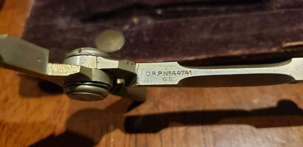 VINTAGE H COLE CO. DRAFTING TOOLS KIT COLUMBUS OHIO