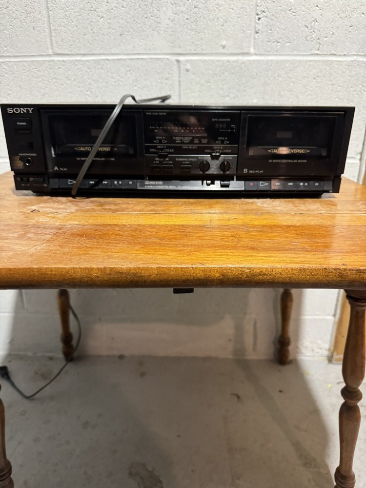 sony tape deck tc-wr510