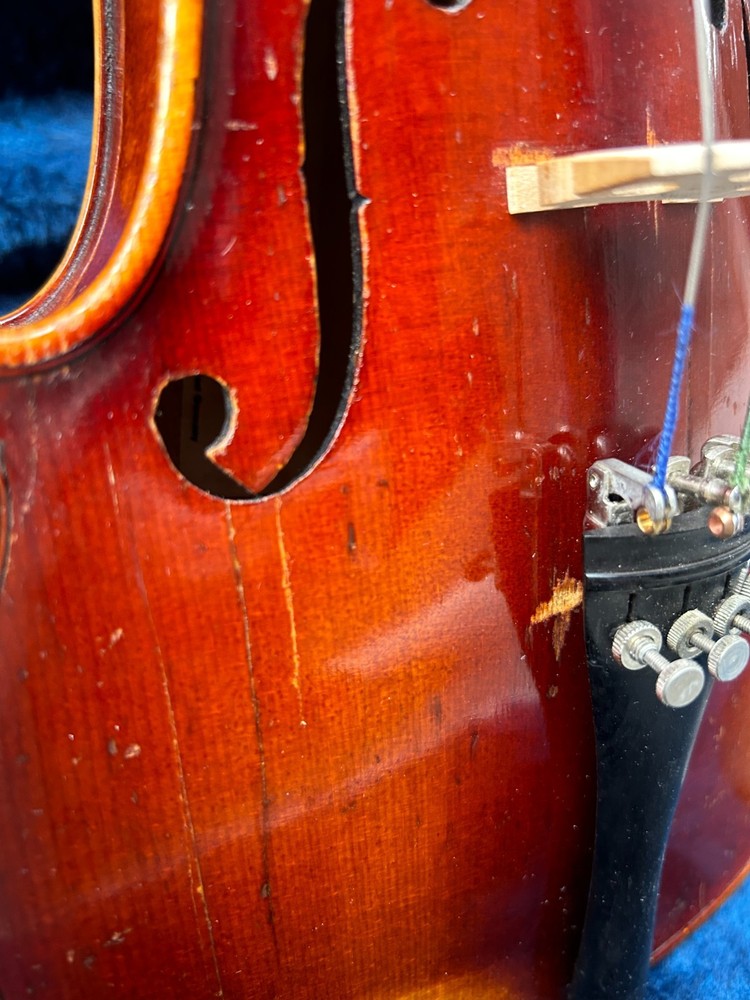 Pfretzschner Violin A211 1976 Mittenwald Obb 3/4 with case/bow
