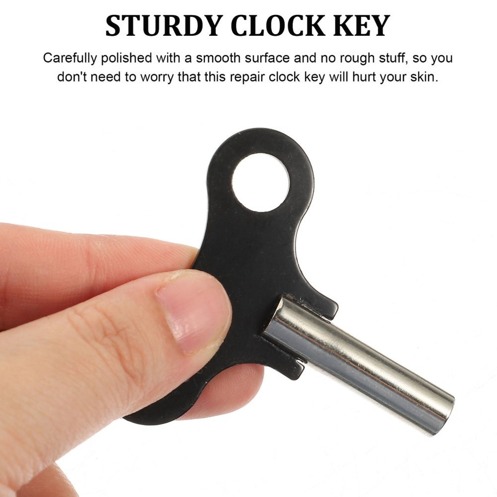 2 Pcs Clock Keys Practical Convenient Winders Wear Resistant Winding Tools