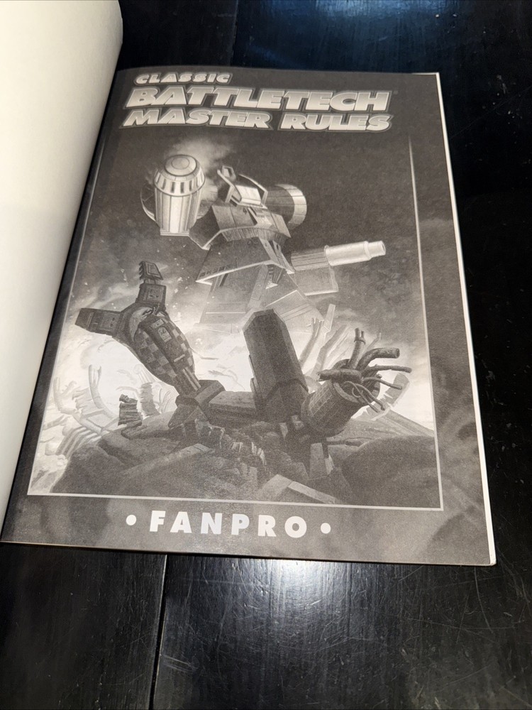 Classic Battletech Master Rules Revised Edition