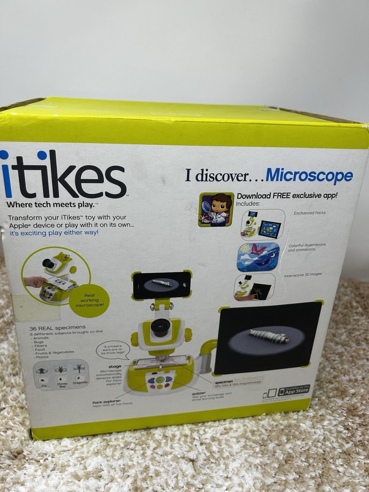 iTikes I Discover Microscope - Science Educational Play