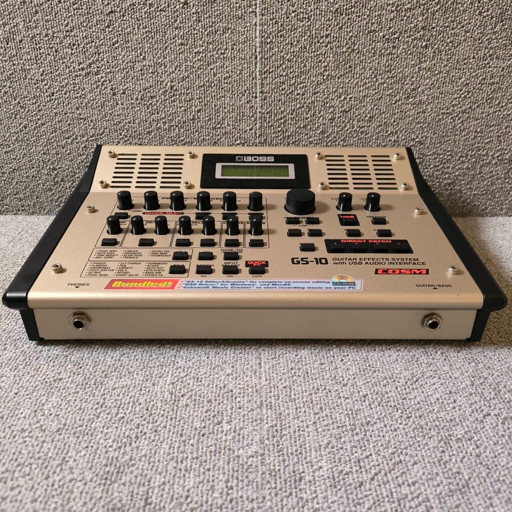 BOSS GS-10 Guitar Effects System Multi-Effects Unit USB Audio Interface from JP